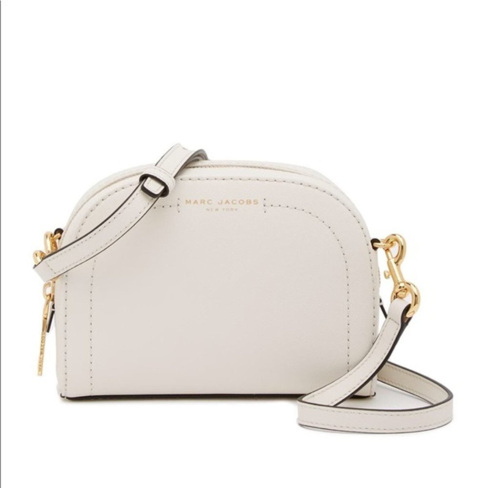 Marc Jacobs – White Leather Crossbody Bag NWOT
